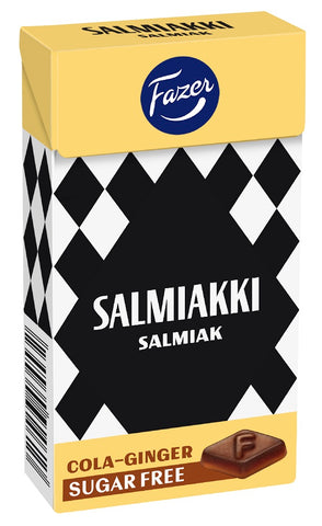 Salmiakki Cola Ginger 40g - Scandinavian Goods