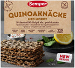 Semper Quinoaknäcke 220g, 12-Pack - Scandinavian Goods