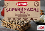 Semper Superknäcke Chia 140g - Scandinavian Goods