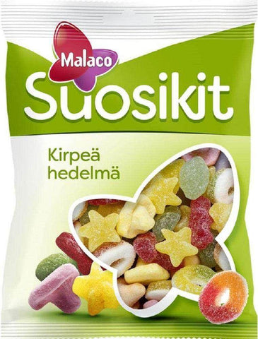 Suosikit Kirpeä Hedelmä 220g, 8-Pack - Scandinavian Goods