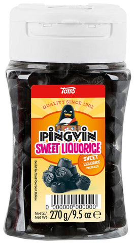 Toms Pingvin Sweet Liquorice 270g, 6-Pack - Scandinavian Goods