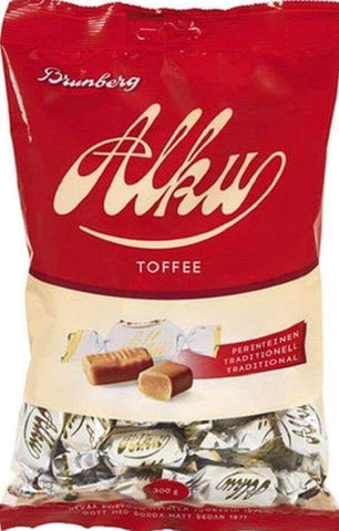 Alku Toffee 300g, 8-Pack - Scandinavian Goods