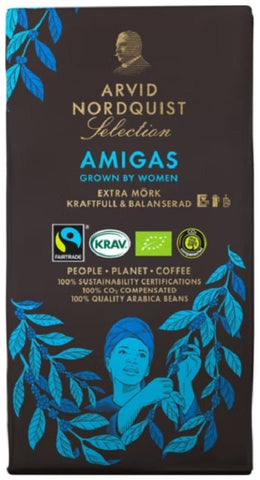 Amigas Organic Coffee 450g, 6-Pack - Scandinavian Goods