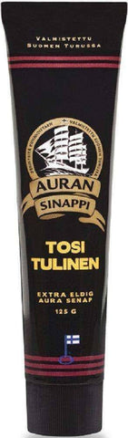 Auran Sinappi Tosi Tulinen 125g, 16-Pack - Scandinavian Goods