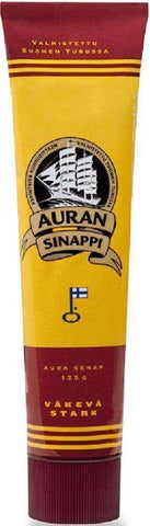 Auran Sinappi Väkevä 125g, 16-Pack - Scandinavian Goods