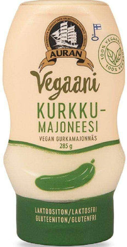 Auran Vegan Cucumber Mayonnaise 285g, 8-Pack - Scandinavian Goods