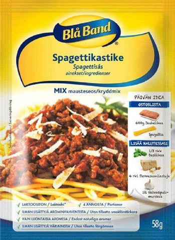 Blå Band Spaghetti Sauce 58g, 16-Pack - Scandinavian Goods