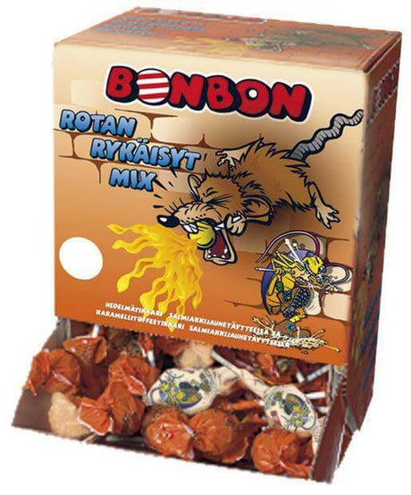 BonBon Rotan Rykäisyt Mix 13g, 110-Pack - Scandinavian Goods