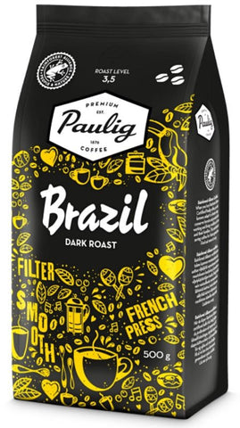 Brazil Dark Roast Coffee Beans 500g, 6-Pack - Scandinavian Goods