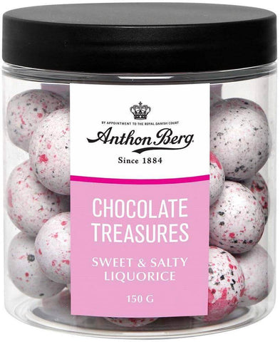 Chocolate Treasures Sweet & Salty Liquorice 150g - Scandinavian Goods