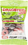 Dragster 1000 Jordgubb/Lakrits 50g, 30-Pack - Scandinavian Goods