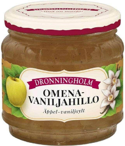 Dronningholm Apple Vanilla Jam 440g, 8-Pack - Scandinavian Goods