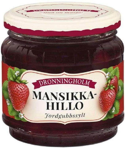 Dronningholm Strawberry Jam 440g, 8-Pack - Scandinavian Goods