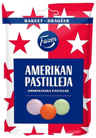 Fazer Amerikan Pastilleja 175g, 12-Pack - Scandinavian Goods