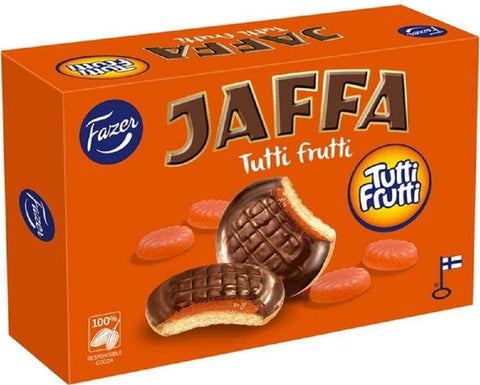 Fazer Jaffa Tutti Frutti 300g, 8-Pack - Scandinavian Goods