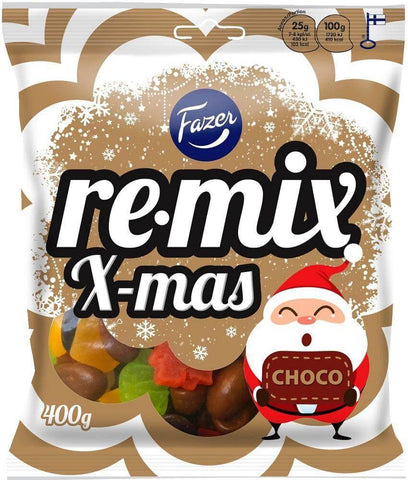 Fazer Remix X-mas Choco 400g - Scandinavian Goods