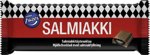 Fazer Salmiakki Chocolate 100g - Scandinavian Goods