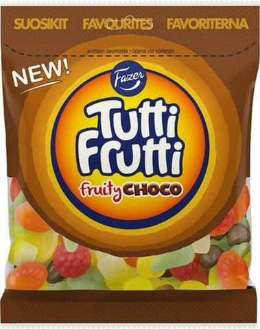 Tutti Frutti Fruity Choco 170g, 12-Pack - Scandinavian Goods