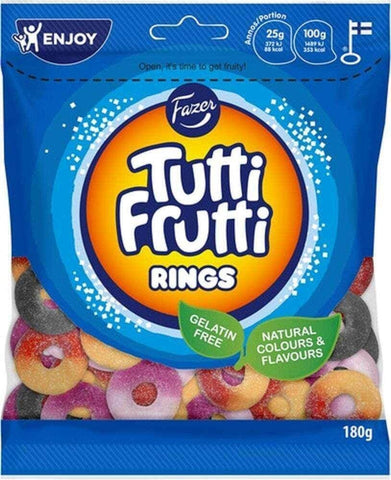 Fazer Tutti Frutti Rings 180g - Scandinavian Goods