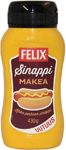 Felix Sweet Mustard 430g, 6-Pack - Scandinavian Goods