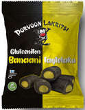 Gluteeniton Banaani Täytelakritsi 150g, 12-Pack - Scandinavian Goods