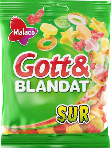 Gott & Blandat Surt 450g, 6-Pack - Scandinavian Goods