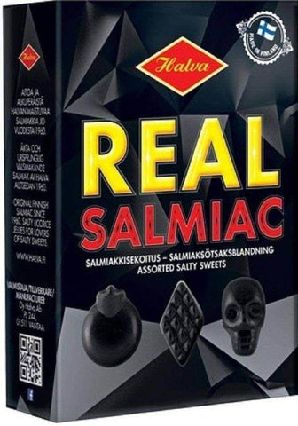 Halva Real Salmiac Gift Box 230g, 10-Pack - Scandinavian Goods