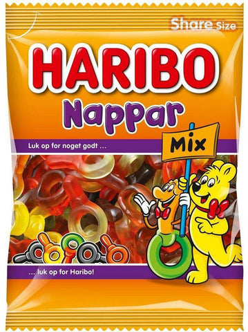 Haribo Nappar Mix 275g, 8-Pack - Scandinavian Goods