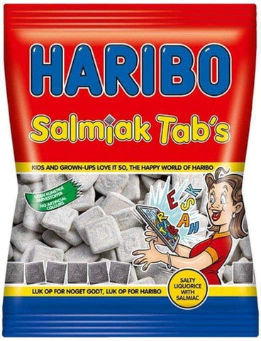 Haribo Salmiak Tab's 120g, 16-Pack - Scandinavian Goods