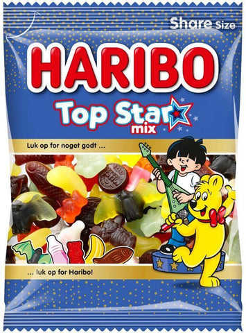 Haribo Top Star Mix 275g, 8-Pack - Scandinavian Goods