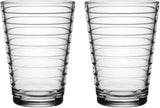 Iittala Aino Aalto tumbler 33 cl, clear, 2 pcs - Scandinavian Goods