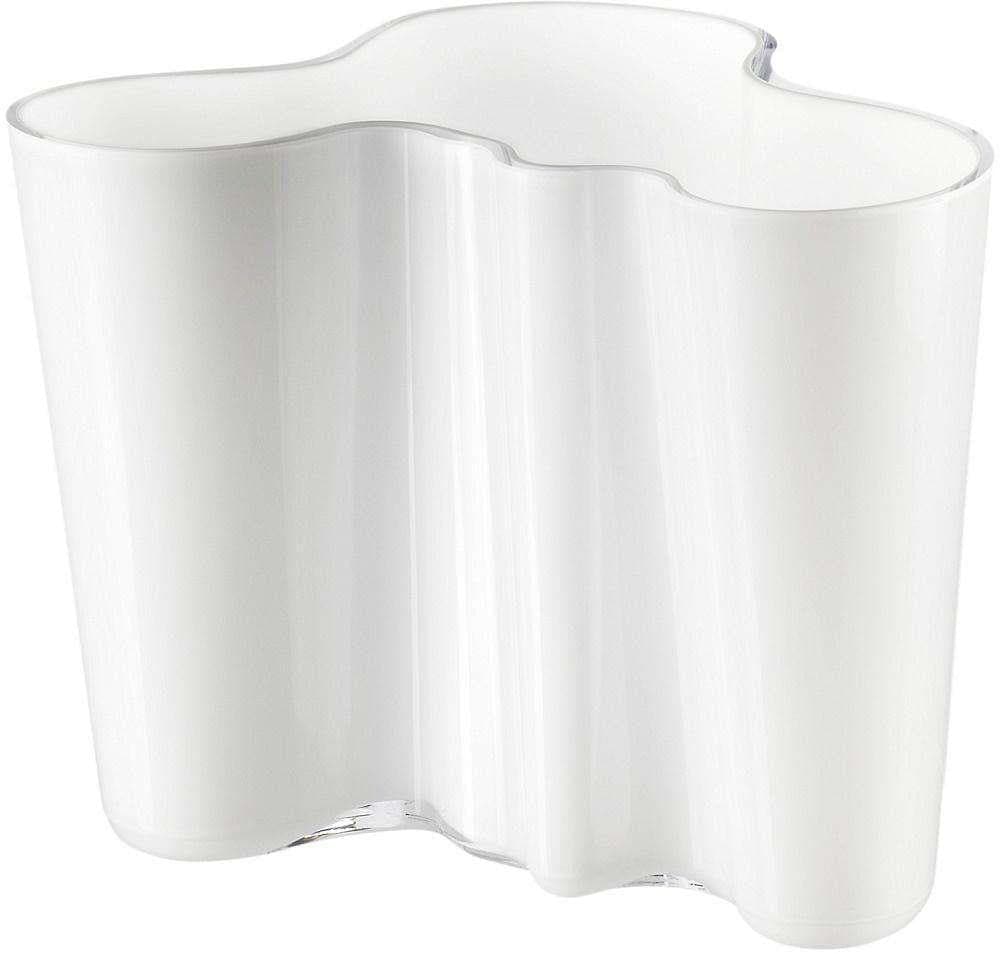 Iittala Alvar Aalto Collection vase 160 mm, white - Scandinavian Goods