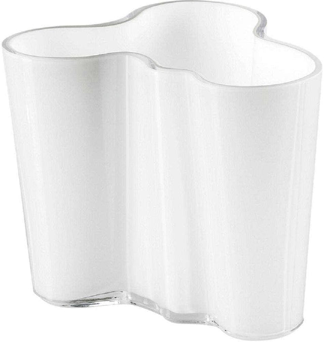 Iittala Alvar Aalto Collection vase 95 mm, white - Scandinavian Goods