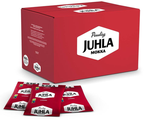 Juhla Mokka Luomu Medium Coarse Coffee 300g, 18-Pack - Scandinavian Goods