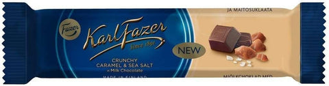 Karl Fazer Crunchy Caramel & Seasalt 37g, 35-Pack - Scandinavian Goods