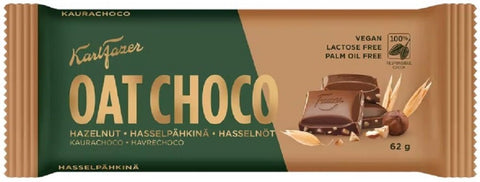 Karl Fazer Oat Choco & Hazelnuts 62g, 20-Pack - Scandinavian Goods