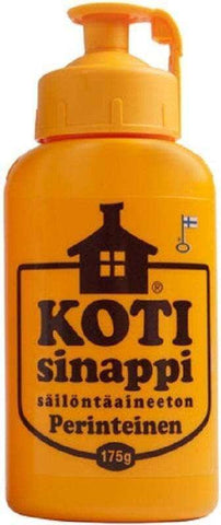 Kotisinappi Traditional Mustard 175g, 10-Pack - Scandinavian Goods