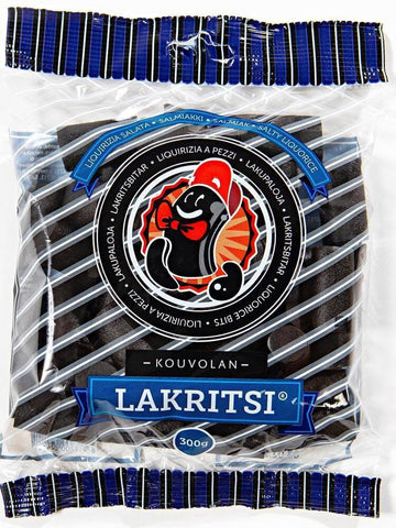 Kouvolan Lakritsi Salmiakkilakritsi 300g, 7-Pack - Scandinavian Goods