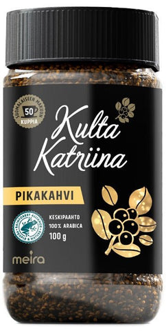 Kulta Katriina Instant Coffee 100g, 6-Pack - Scandinavian Goods