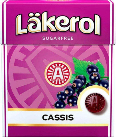 Läkerol Cassis 25g, 24-Pack - Scandinavian Goods