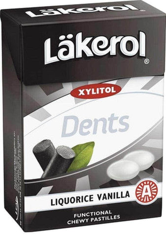 Läkerol Dents Liquorice Vanilla 85g - Scandinavian Goods