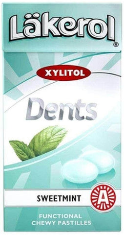 Läkerol Dents Sweet Mint 36g, 24-Pack - Scandinavian Goods
