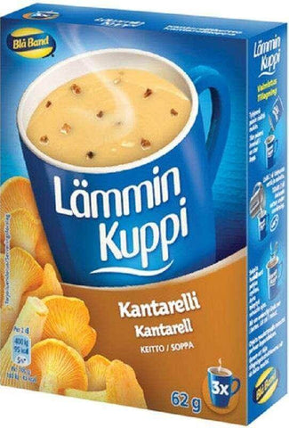 Lämmin Kuppi Chanterelle Soup 62g, 16-Pack - Scandinavian Goods