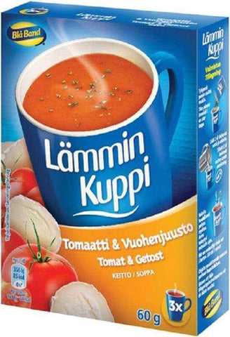 Lämmin Kuppi Tomato & Goat Cheese Soup 60g, 16-Pack - Scandinavian Goods