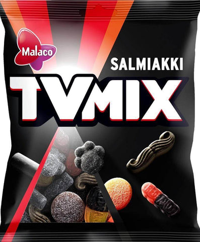Malaco TV Mix Salmiakki 280g, 8-Pack - Scandinavian Goods