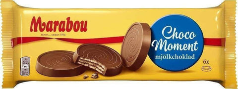 Marabou Choco Moment Mjölkchoklad 180g, 10-Pack - Scandinavian Goods
