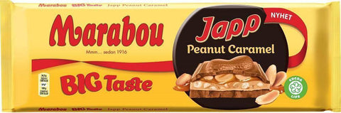 Marabou Japp Peanut Caramel 276g, 8-Pack - Scandinavian Goods