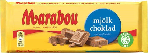 Marabou Milk Chocolate 100g, 24-Pack - Scandinavian Goods