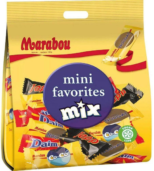 Marabou Mini Favorites Mix | Swedish