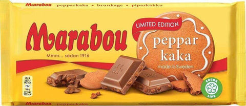 Marabou Pepparkaka Milk Chocolate 185g - Scandinavian Goods